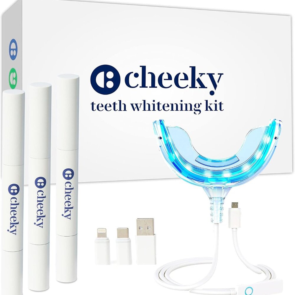 Cheeky Teeth Whitening Kit - Time for a Brighter Smile NEW